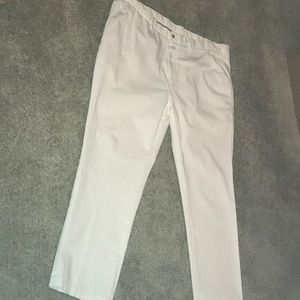 Big & Tall Ralph Lauren white Chino pants